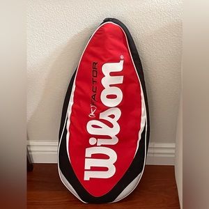 Wilson Tennis bag.